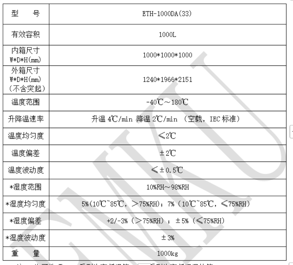 高低温湿热试验箱 - 描述图片 1
